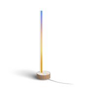 Philips Hue Gradient Signe Oak LED-bordlampe i eik