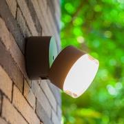 Dropsi utendørs LED-vegglampe, RGBW, smart