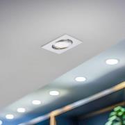 BRUMBERG downlight IP65 kantet stillbar krom