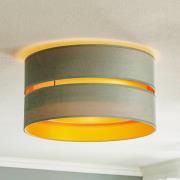 Taklampe Golden Duo Ø 40 cm mintgrønn/gull