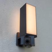 Utendørs LED-vegglampe Cuba, kamera sensor