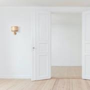 ALMUT 2610 vegglampe Ø 25cm, ekte høy