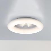 LED-taklampe Vertigo, CCT, hvit, Ø 50 cm