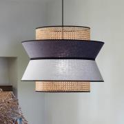 MARKET SET Singapour XL pendel, lysegrå/antrasitt