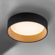 Vibia Duo 4870 LED-taklampe, grafitt