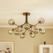 Taklampe AV-4286-12-BSY røykgrå Ø 80 cm 12 lyskilder