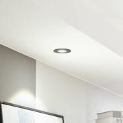 Arcchio LED-downlight Jyra, svart, 4 000 K