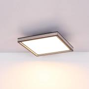 Jessy LED-taklampe, 45x45 cm, med fjernkontroll