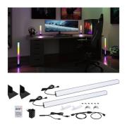 Paulmann sett med 2 EntertainLED Lightbar Dynamic RGB 60cm base