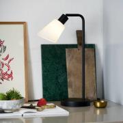 Bordlampe Molli med glasskjerm og bryter