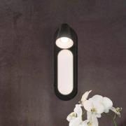 LEDVANCE LED-vegglampe Neptune, 1 spot, bryter, svart