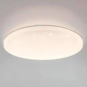 LED-taklampe Frania-S med krystalleffekt Ø 43 cm