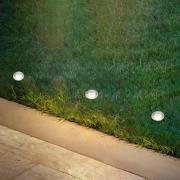 LED innfelt spot 3922034, IP65, 12 V, startsett med 3 stk, Ø 3,5 cm