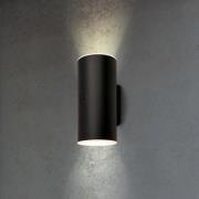 Utendørs LED-vegglampe 3786015, svart Berøringsdimmer opp/ned