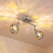 Lindby Dottys taklampe, 2 lyskilder