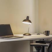 Lindby Jamelia bordlampe i stål, svart