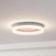 Lucande Smart LED-taklampe Squillo hvit Tuya RGBW CCT