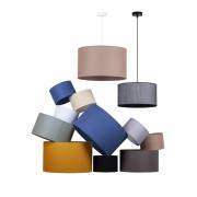 Lampeskjerm Roller Ø 50 cm, jordfarget