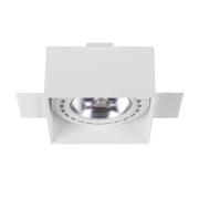 Innfelt downlight Mod Plus I, 1 lyskilde, hvit