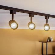 Prios 1 lyskilde skinnesystem Jorell, svart, 3 lyskilder, GU10