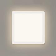 Jali Square LED-panel, hvit, 29,2 cm, plast, 2700 K