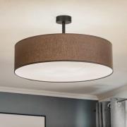 Taklampe Rondo med avstandsstykke, grå Ø 60cm