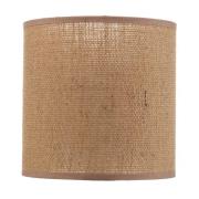 Lampeskjerm Roller, lysebrun, Ø 15 cm, høyde 15 cm