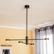 Taklampe Orbit IV, svart, 4 lyskilder