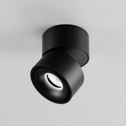 EGG DLS LED-spot Clippo svart/svart Ø 10 cm DALI DTW