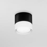 EGG utendørs taklampe Phoenix 3 000 K svart Ø 9 cm aluminium