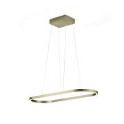 Elin LED-pendellampe, bronse, gestkontroll