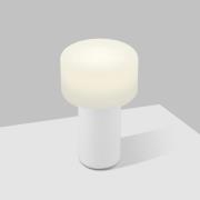 Tiny-B LED-bordlampe, hvit, høyde 13 cm, IP54, USB