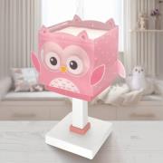 Dalber bordlampe Little Owl, rosa