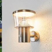 Lindby utendørs LED-vegglampe Antje, bevegelsessensor, IP44