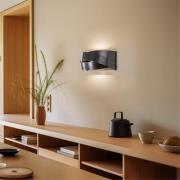 Euluna vegglampe Tornado, antrasitt