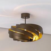 Vento taklampe, kaffebrun, Ø 50 cm