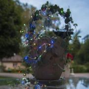 LED-solcellelenke Dew Drop, multifarget