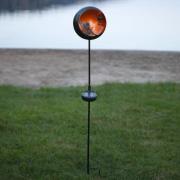 LED-solcellelampe Fairytale, oransje