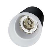 SLV Astina taklampe for utenpåliggende montering, matt svart