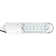 LED-bordlampe MAULatlantic, hvit, høyde 41 cm, stativ