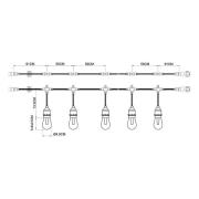 Prios Smart LED-lyslenke Liezel, 732 cm, RGBW, Tuya