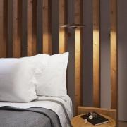 MARSET Ginger LED-pendellampe, Triac Ø20cm messing