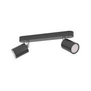 EGLO connect Smart Spot Adfira-Z, svart, 2 lyskilder, stål