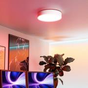 EGLO connect Smart LED-taklampe Gallizzi-Z, hvit, Ø39cm