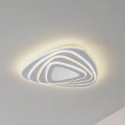Lindby LED-taklampe Rebeka, 48x49cm, CCT, fjernkontroll
