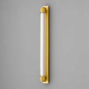 OLEV LED-vegglampe CHARMER, gull, metall/glass, 2700 K, IP44