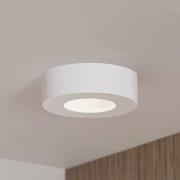 PRIOS LED-taklampe Edwina, hvit, 12 cm, CCT, IP44