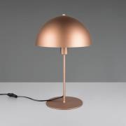 Bordlampe Nola, kaffe, høyde 45 cm, metall