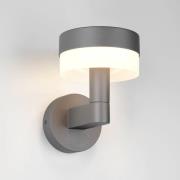 Utendørs LED-vegglampe Mackenzie, antrasitt, støpt aluminium