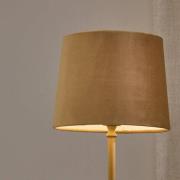 PR Home Bordlampe Tove, gul, høyde 56 cm, metall/stoff